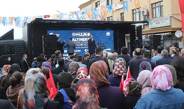 Altınekin Şehir Konağı’nın Temeli Bakan Koca’nın Katılımıyla Atıldı