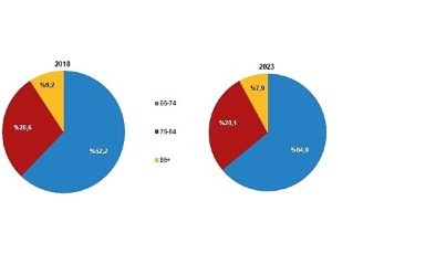 Tüik: Yaşlı nüfus 8 milyon 722 bin 806 kişi oldu