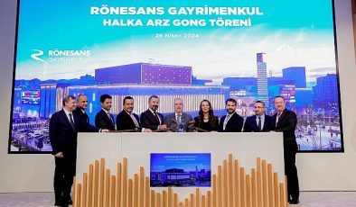 Borsa İstanbul’da gong Rönesans Gayrimenkul Yatırım için çaldı