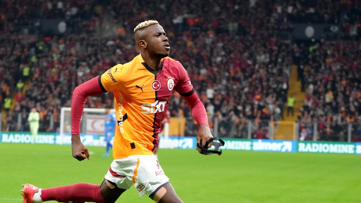 Victor Osimhen’in yeğeni Galatasaray altyapısında idmanlara çıkıyor