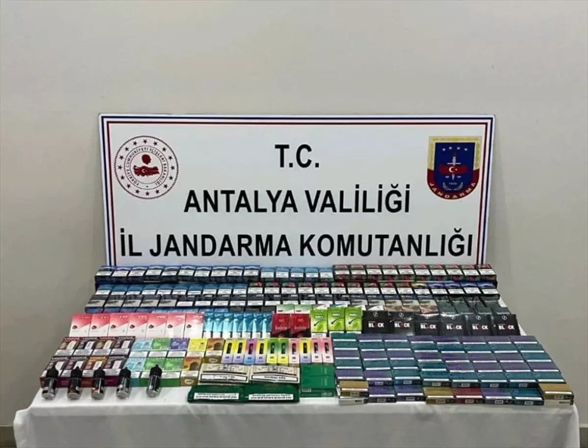 Manavgat’ta Kaçakçılık Operasyonu